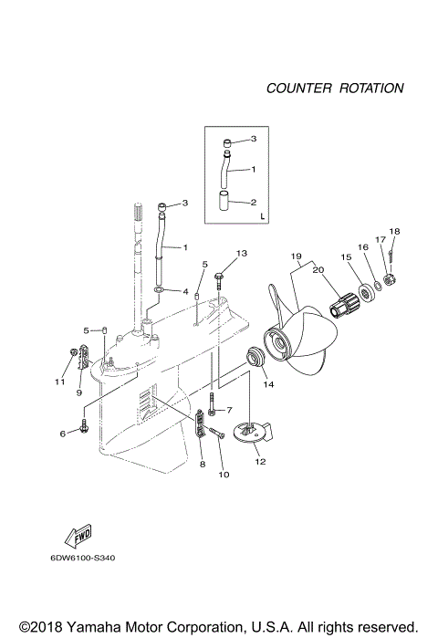 LOWER CASING DRIVE 4
