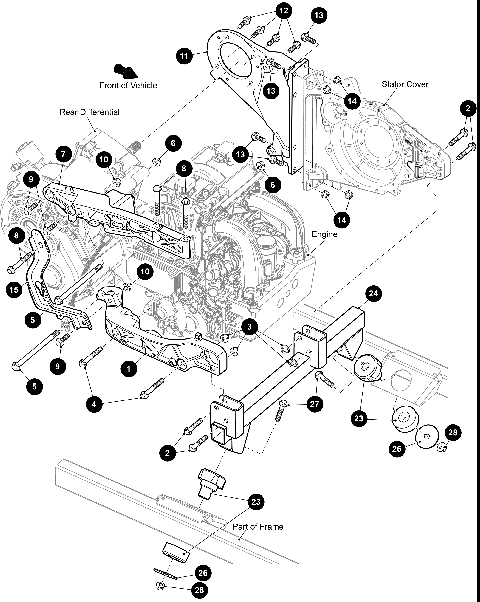 ENGINE MOUNTING