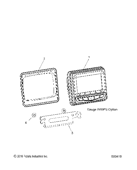 ELECTRICAL, MULTI FUNCTION GAUGE - S17DDJ6PEM (600418)