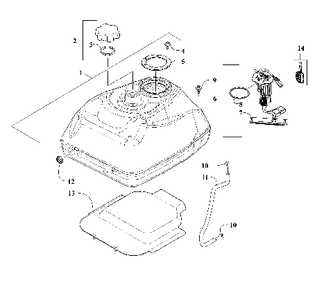 GAS TANK ASSEMBLY [305571]