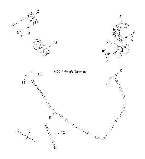 BRAKES, PARK BRAKE - Z15VHA57FJ (49RGRBRAKEPARK12RZR570I)
