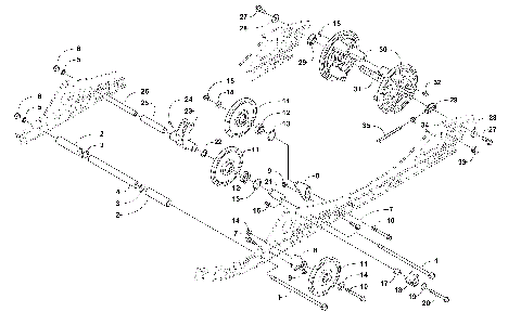 IDLER WHEEL ASSEMBLY [101005]
