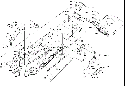 TUNNEL AND SNOWFLAP ASSEMBLY [108173]