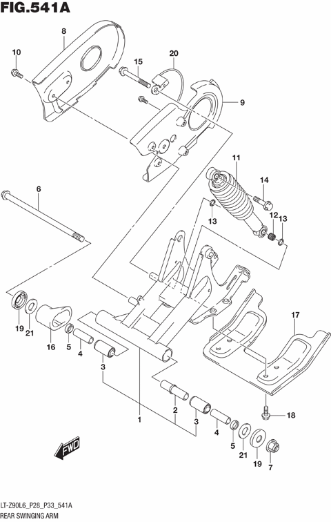 REAR SWINGINGARM