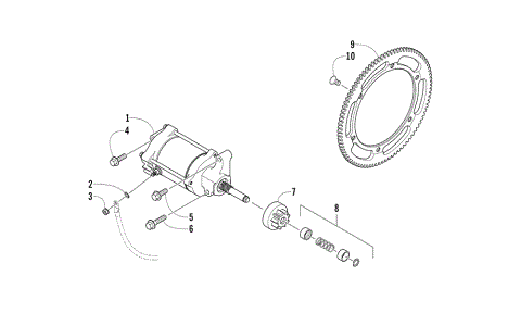 STARTER MOTOR ASSEMBLY