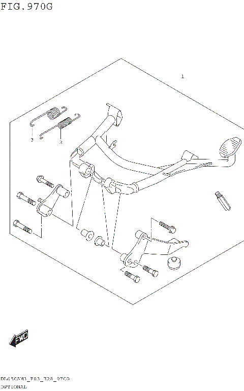 OPTIONAL (CENTER STAND SET)