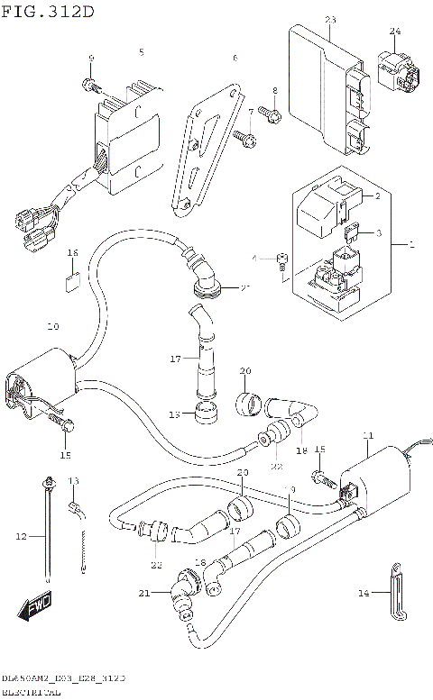 ELECTRICAL (DL650XAM2 E03)