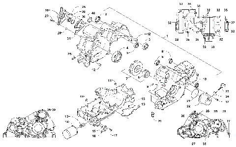 CRANKCASE ASSEMBLY [300264]