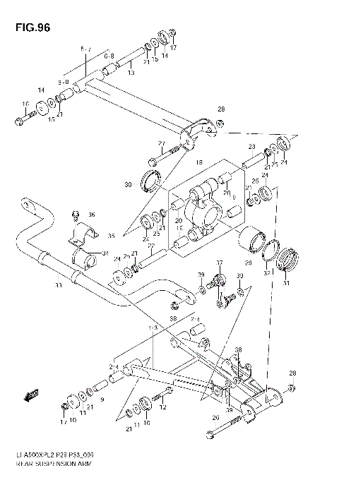 REAR SUSPENSION ARM