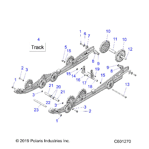 SUSPENSION, REAR - S21ELS8RS/8RE ALL OPTIONS (601270C)