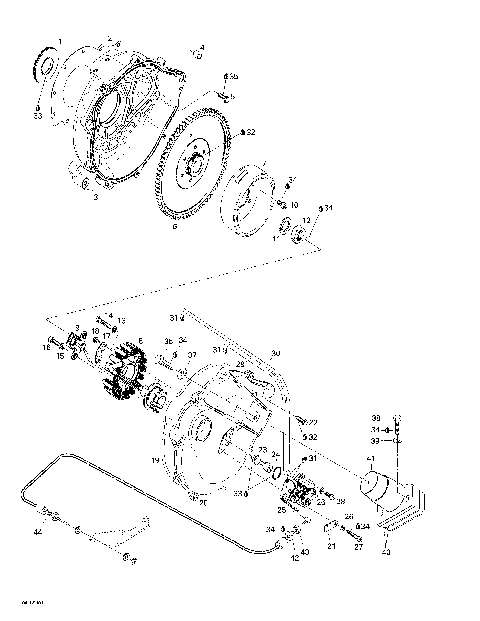 03- Magneto, Oil Pump