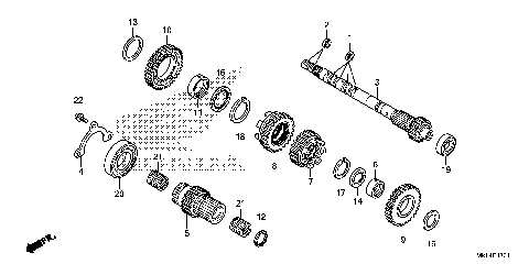 TRANSMISSION (MAINSHAFT)