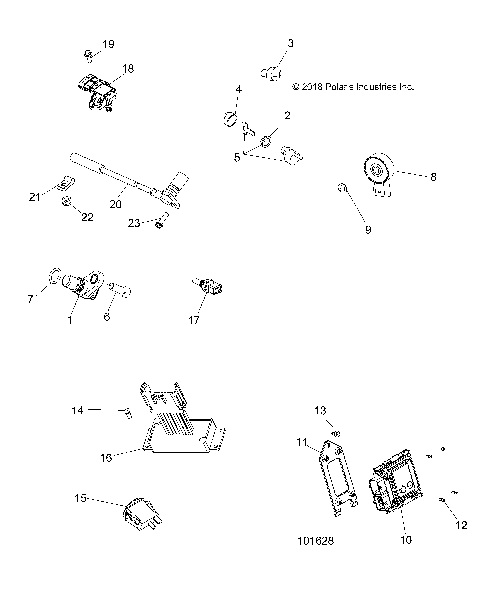 ELECTRICAL, SWITCHES, SENSORS and ECM - A19SDA57R1/SDE57R1 [101628]
