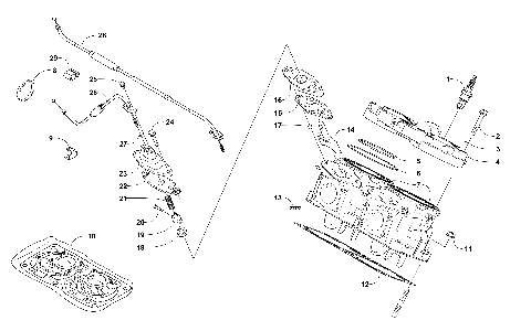 CYLINDER AND HEAD ASSEMBLY [104901]