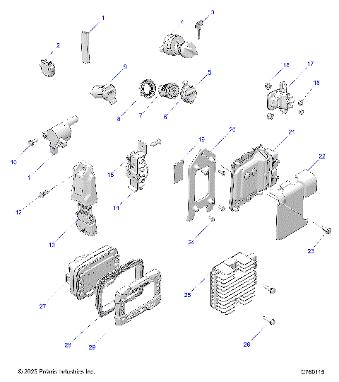 ELECTRICAL, COMPONENTS - A26SED57C1 (C760115)