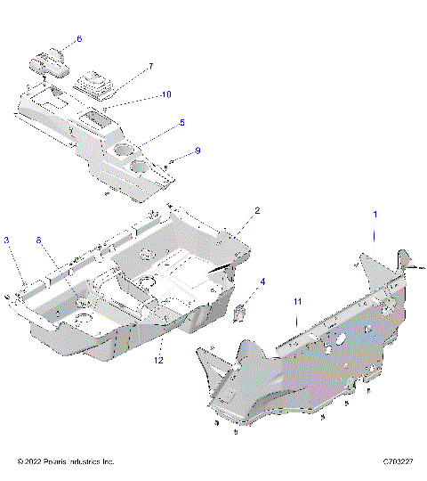 BODY, FLOOR - Z23NAE99PR (C703227)