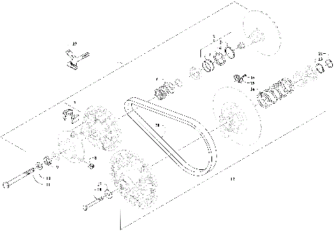 CLUTCH ASSEMBLIES [STEEL CAP-DRIVE] [305814]