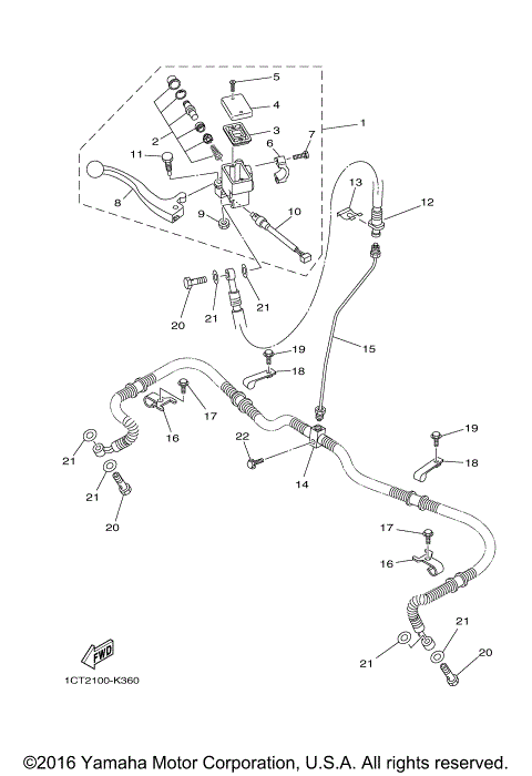 FRONT MASTER CYLINDER