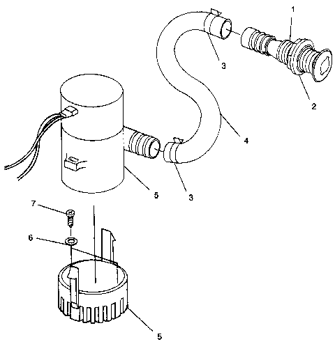 BILGE PUMP SLT 780 B964588 and  Intl. SLT 780 I964588 (4935683568B012)