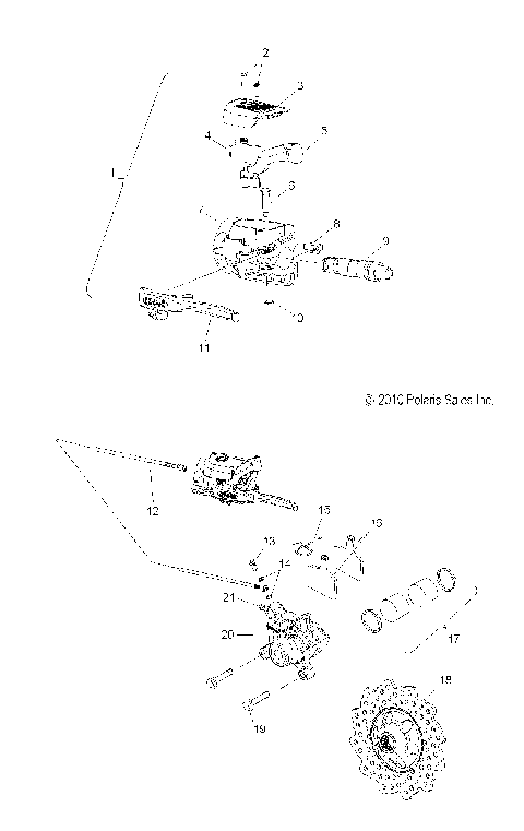 BRAKES, BRAKE SYSTEM - S12BP6 ALL OPTIONS (49SNOWBRAKE11600PRO)