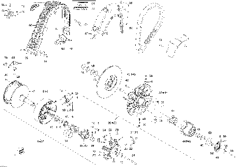 05- Pulley System - 600 E-TEC