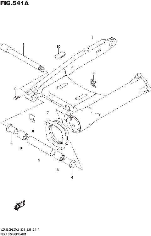 REAR SWINGINGARM