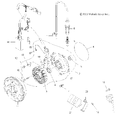 ELECTRICAL, IGNITION SYSTEM - A10LH46AX/AZ (49ATVMAGNETO08SP400)