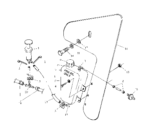 ENGINE FOGGING SYSTEM - I984573 (4951395139c008)
