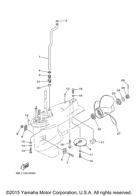 LOWER CASING DRIVE 2