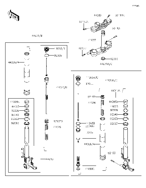 2025 Kawasaki Motorcycles Parts-Finder Diagrams | Factory
