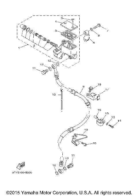 FRONT MASTER CYLINDER