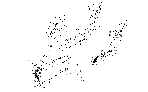 FRONT AND SIDE PANEL ASSEMBLIES [301324]