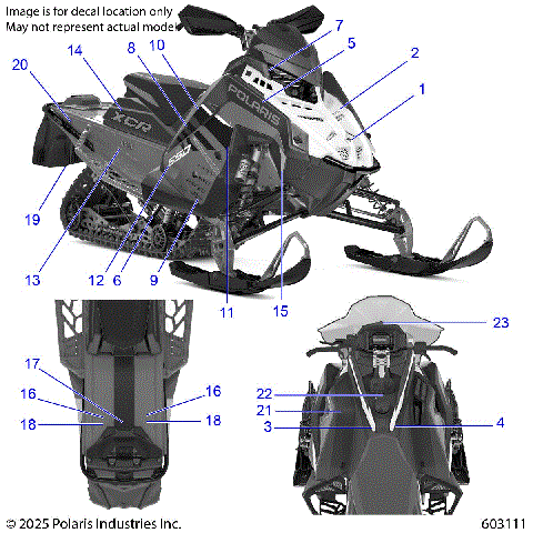 BODY, DECAL - S26TDL6LSA (603111)