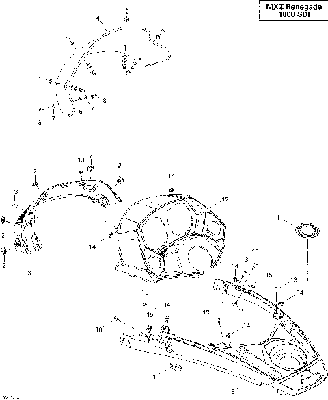 09- Windshield And Console Renegade