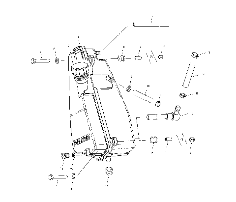 OIL TANK - C10RD50AA (4976437643B01)