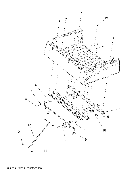 BODY, BOX MOUNTING - R15RMAE4GJ/GC/EJ (49RGRBOXMOUNTING15EV)