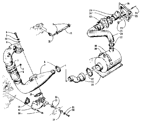 EXHAUST ASSEMBLY [72615]