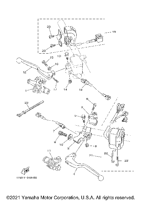 HANDLE SWITCH & LEVER