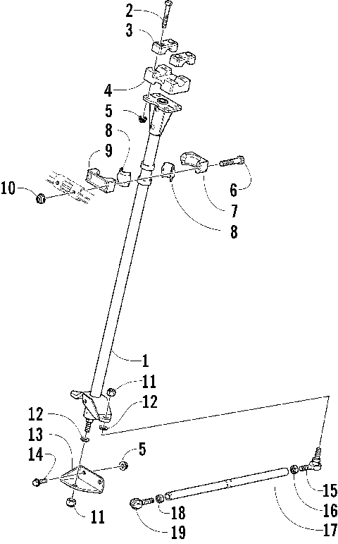 STEERING POST ASSEMBLY [86173]