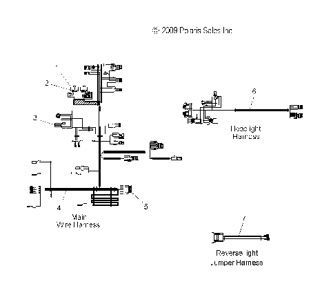 ELECTRICAL, HARNESSES - S10NJ5BSA/BSL (49SNOWHARNESS10TRLRMK)