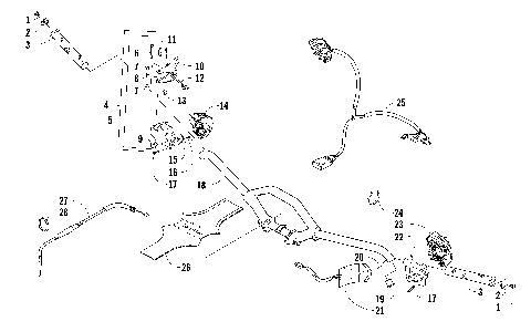 HANDLEBAR AND CONTROLS [97509]