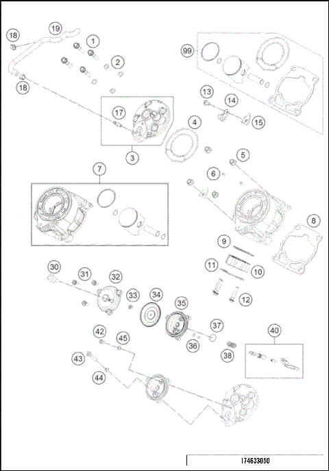 CYLINDER, CYLINDER HEAD