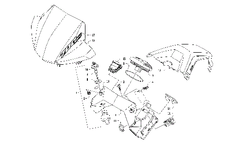 CONSOLE AND INSTRUMENT ASSEMBLY [104822]