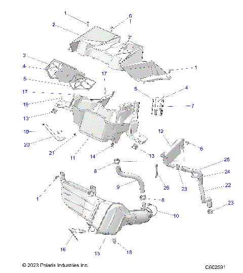 ENGINE, AIR INTAKE SYSTEM - S24FJE9FS/9FE (C602591)