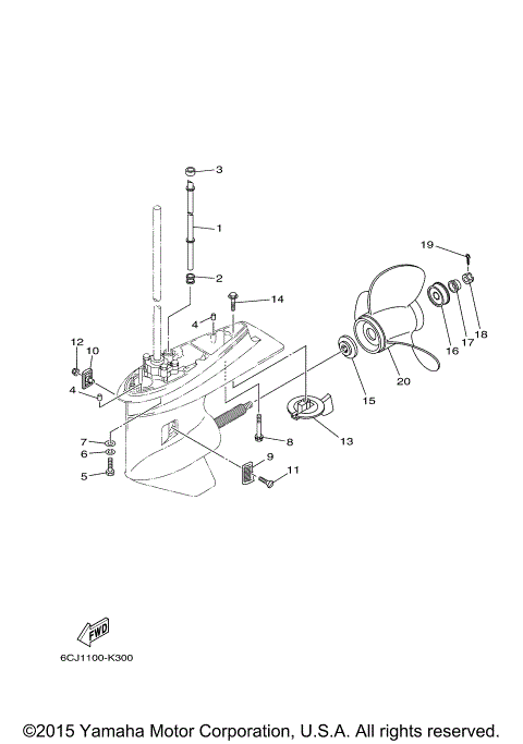 LOWER CASING DRIVE 2