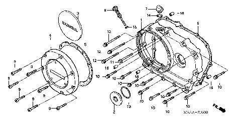 RIGHT CRANKCASE COVER