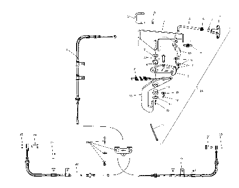 PARK BRAKE LOCK - A11RB42AA/A11RD50AA/AB/A11RF50AA (4981798179C04)