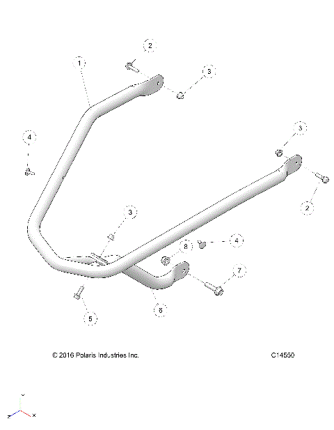 BODY, BUMPER, FRONT - S17CBA5 ALL OPTIONS (49SNOWBUMPER14550)