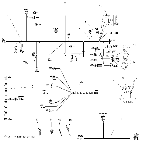 ELECTRICAL, WIRE HARNESSES - R08RH50AF/AR/AT (49RGRHARNESS08500EFI)
