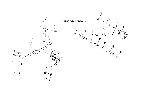 ENGINE, CARBURETOR MOUNTING and FUEL PUMP/LINES - A07MH46AA/AZ (4999200059920005A12)